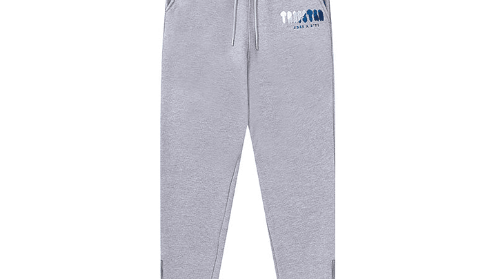 Conjunto Trapstar Gris Logo Blanco/Celeste/Azules 6