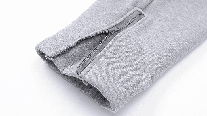 Buzo Trapstar Gris Logo Blanco/Celeste/Azules 5