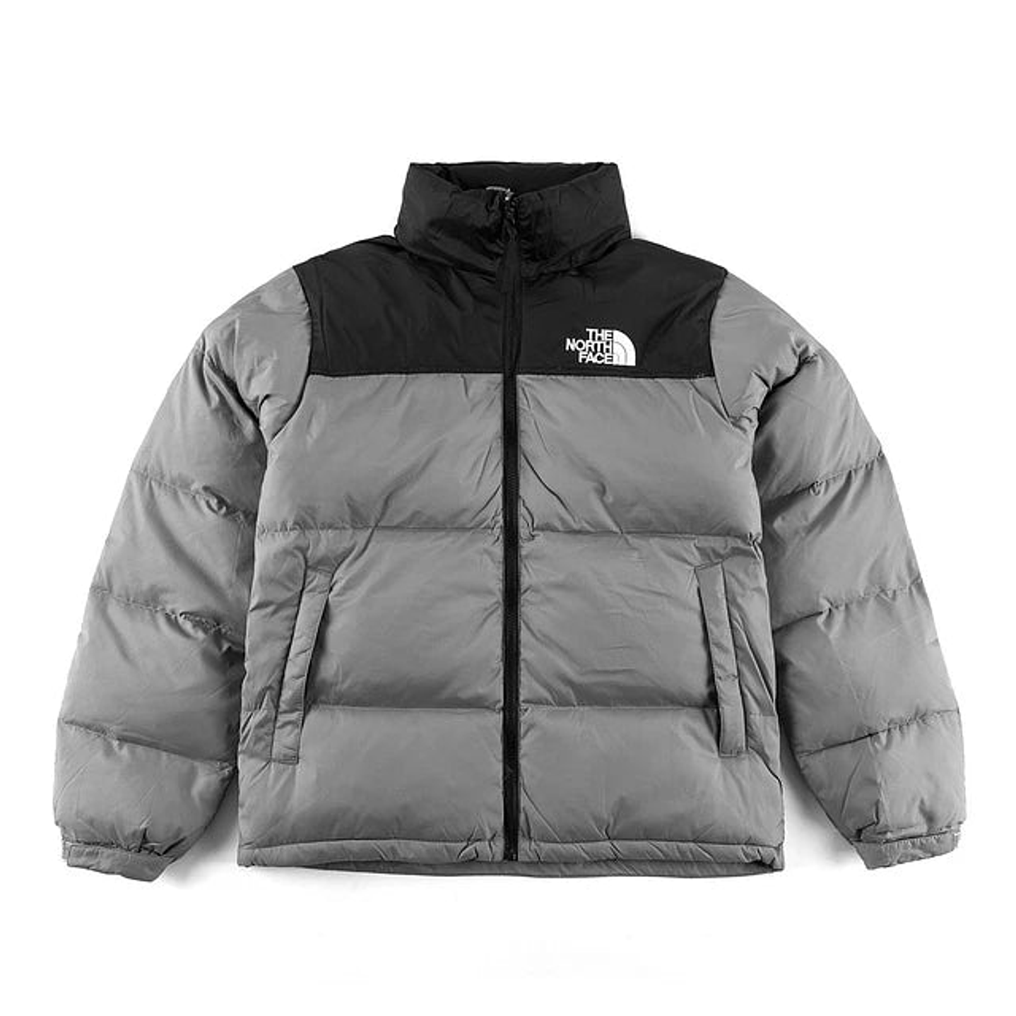 Chaqueta The north face nuptse gris 1