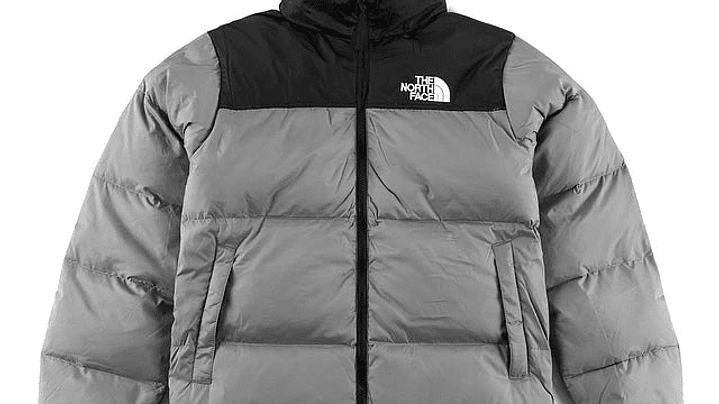 Chaqueta The north face nuptse gris 1