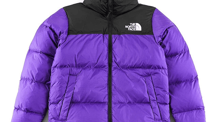 Chaqueta The north face nuptse morada 1