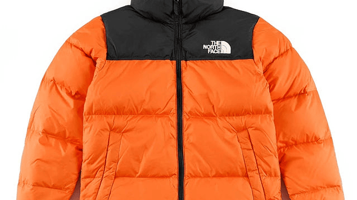 Chaqueta The north face nuptse naranja 1