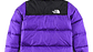 Chaqueta The north face nuptse morada - Miniatura 2