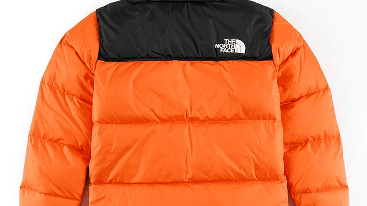 Chaqueta The north face nuptse naranja 2