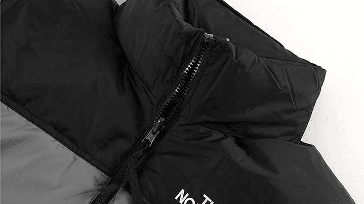 Chaqueta The north face nuptse gris 3