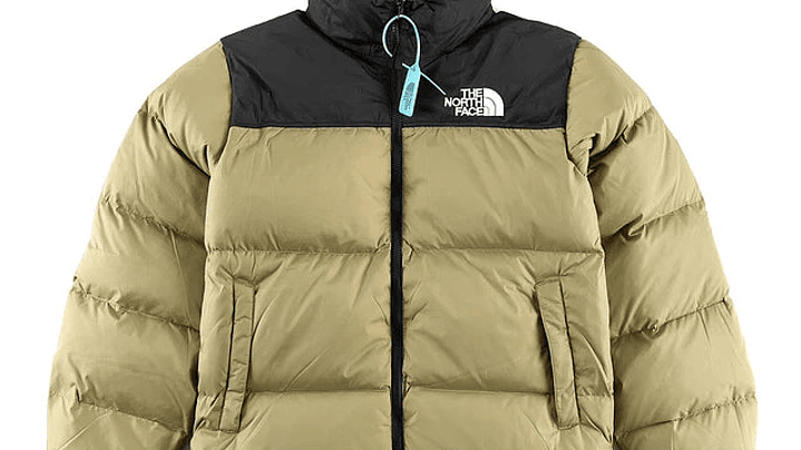 Chaqueta The north face nuptse verde musgo 1