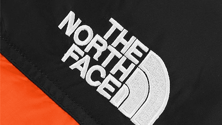 Chaqueta The north face nuptse naranja 4
