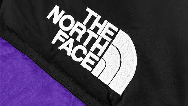 Chaqueta The north face nuptse morada 4