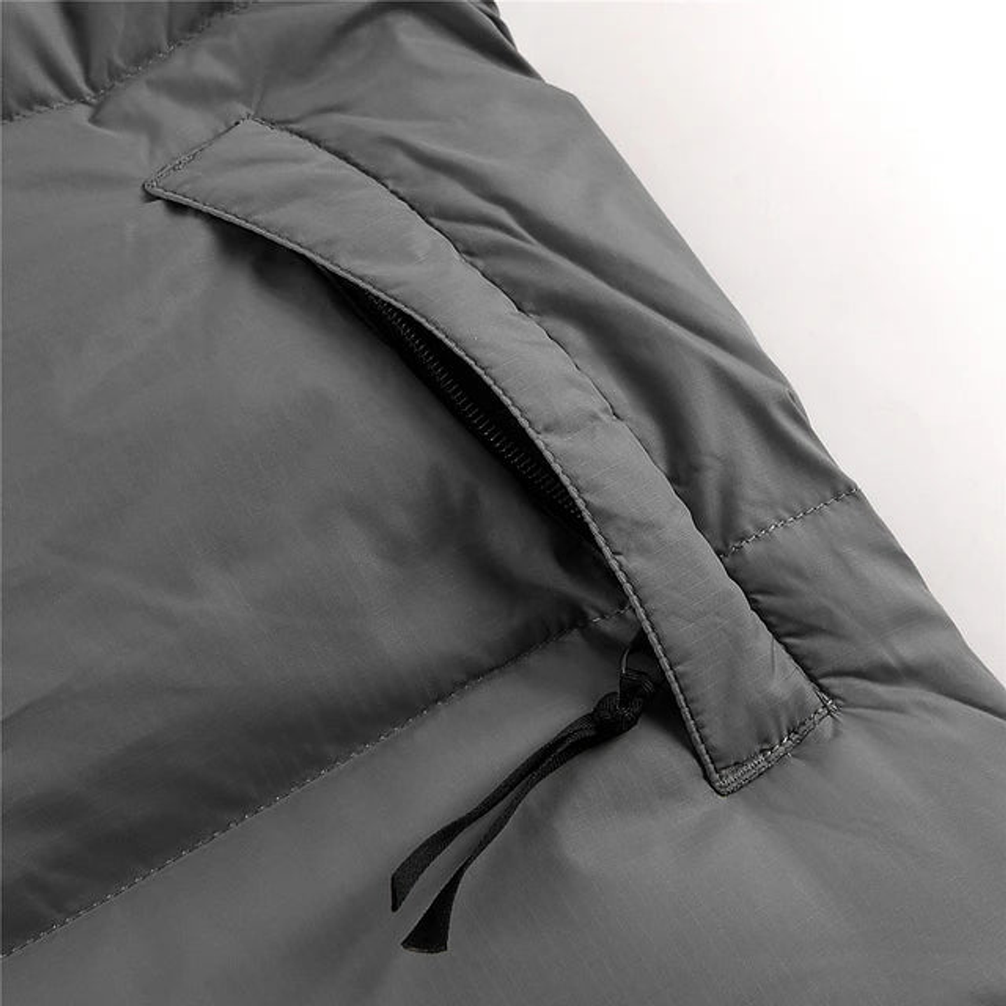 Chaqueta The north face nuptse gris 5