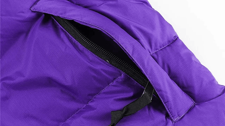 Chaqueta The north face nuptse morada 5