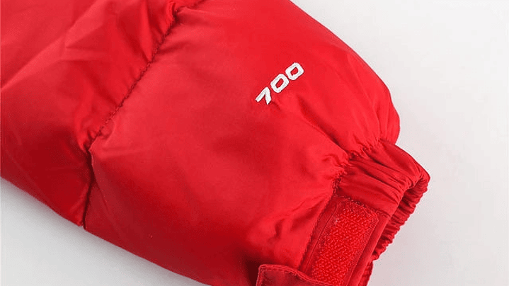 Chaqueta The north face nuptse roja 7