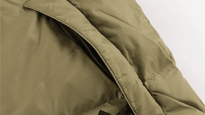 Chaqueta The north face nuptse verde musgo 6