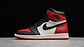 Jordan 1 mid bred toe - Miniatura 1