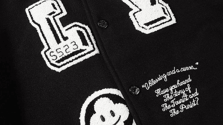 Varsity Jacket louis vuitton negra 6