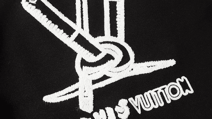 Varsity Jacket louis vuitton negra 7