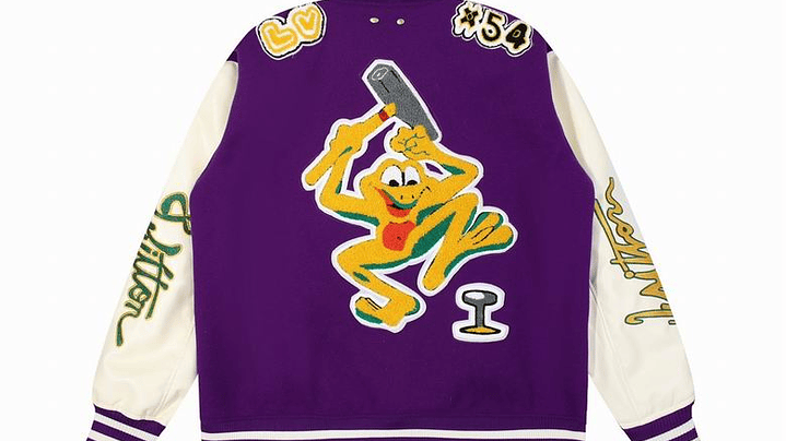 Varsity Jacket louis vuitton morada 2