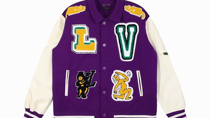 Varsity Jacket louis vuitton morada 1