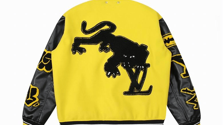 Varsity Jacket louis vuitton amarilla 2