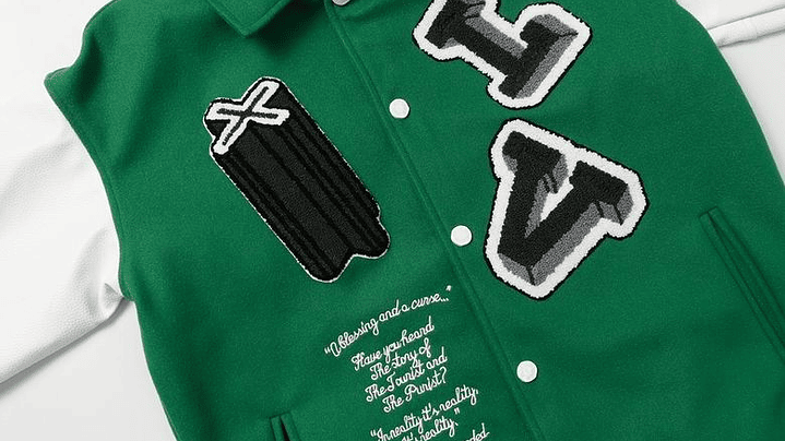 Varsity Jacket louis vuitton verde 5