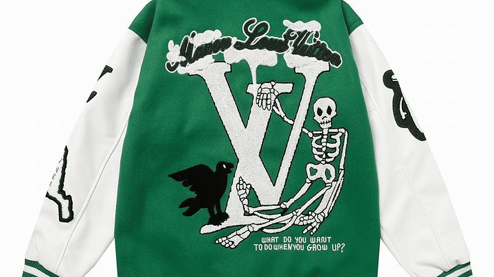 Varsity Jacket louis vuitton verde 2