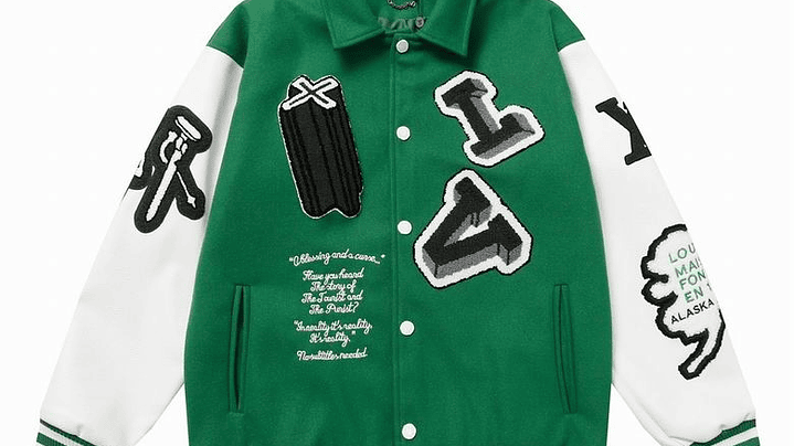 Varsity Jacket louis vuitton verde 1