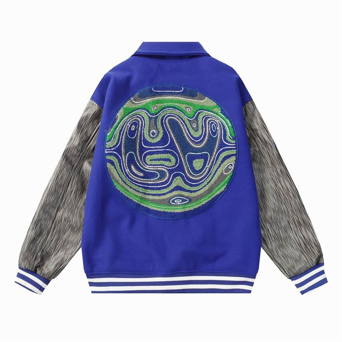 Varsity Jacket louis vuitton Grey&Blue 2