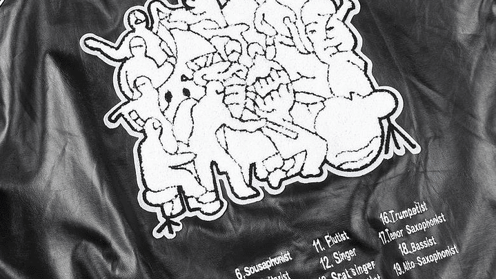 Varsity Jacket louis vuitton  negra Class of 2022 5