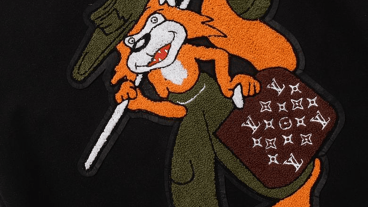 Varsity Jacket louis vuitton negra Foxy 4