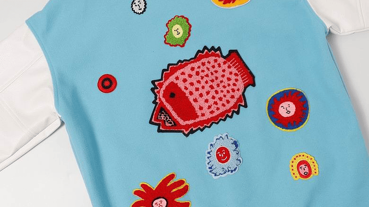 Varsity Jacket louis vuitton Sky Blue Ocean 6