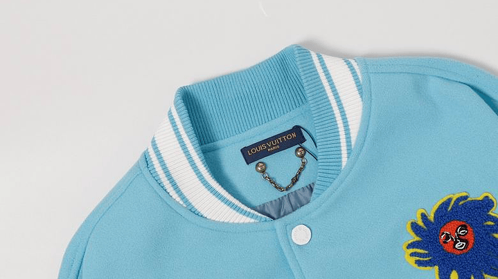 Varsity Jacket louis vuitton Sky Blue Ocean 3