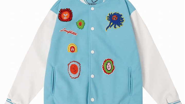 Varsity Jacket louis vuitton Sky Blue Ocean 1