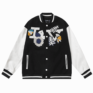 Varsity Jacket louis vuitton negra seagull