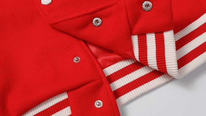 Varsity Jacket louis vuitton roja flower 4