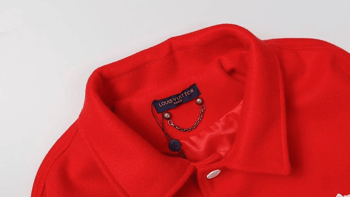 Varsity Jacket louis vuitton roja flower 3