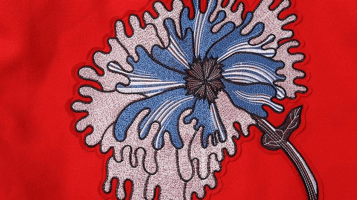 Varsity Jacket louis vuitton roja flower 7