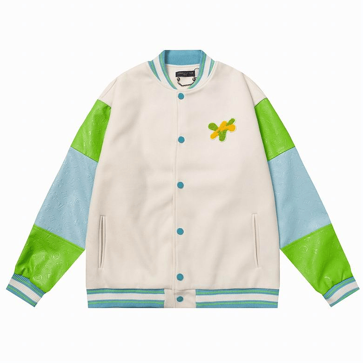 Varsity Jacket louis vuitton blanca world 1