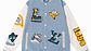 Varsity Jacket louis vuitton Sky blue Lisa simpson - Miniatura 1