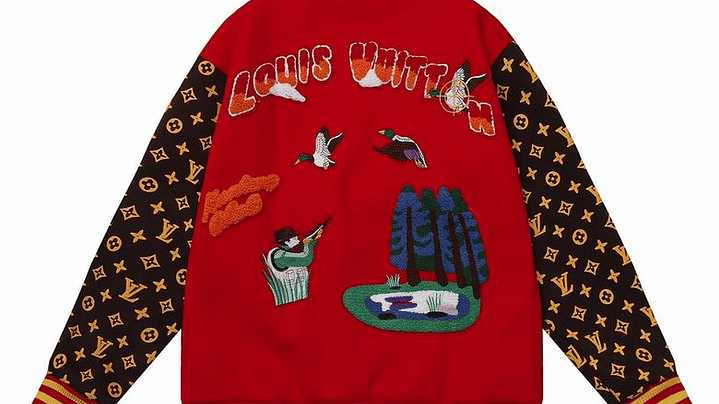 Varsity Jacket louis vuitton roja Hunter 2
