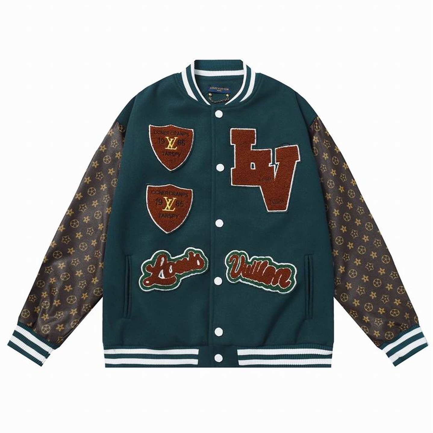 Varsity Jacket louis vuitton azul marino Etelier Eightcamp 1