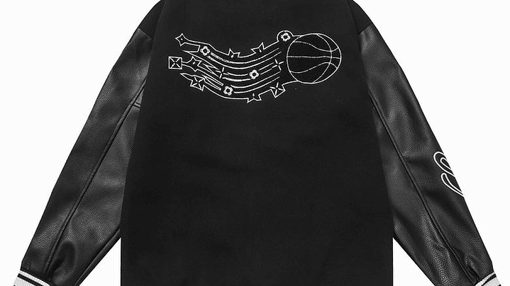 Varsity Jacket louis vuitton negra NBA 2