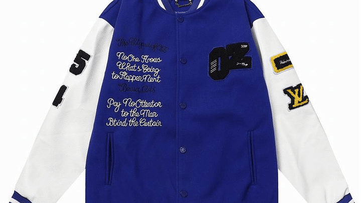 Varsity Jacket louis vuitton azul Wizard of OZ 1