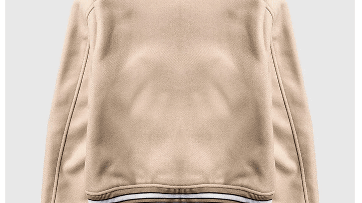 Varsity Jacket Amiri Bones wool-blend crema 5