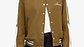 Varsity Jacket Amiri Bones wool-blend café claro - Miniatura 3