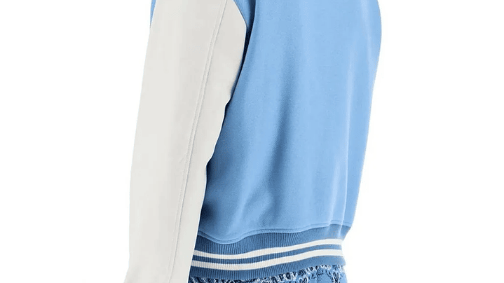Varsity Jacket Amiri letterman sky blue 4