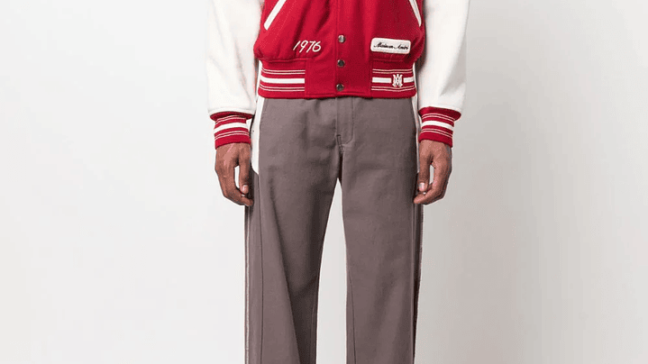 Varsity Jacket Amiri Best in Glass roja 2