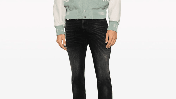 Varsity Jacket Amiri Fighters gris 5