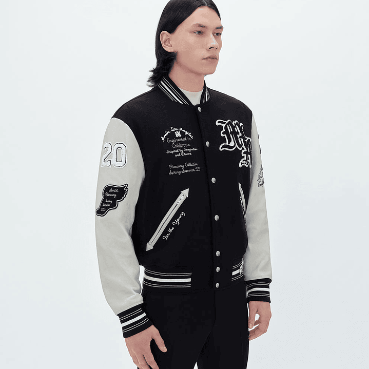 Varsity Jacket Amiri Imagination negra 4