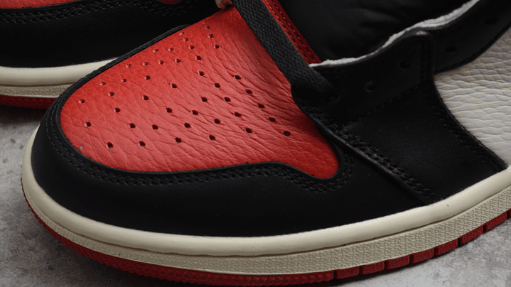 Jordan 1 high bred toe 4
