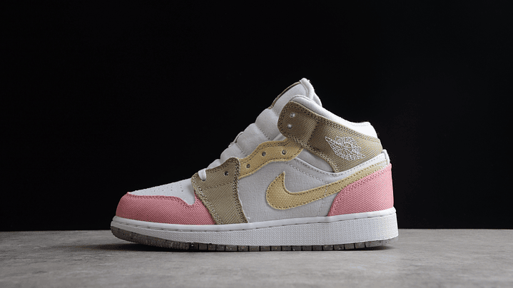Jordan 1 mid pastel vivid grind 1