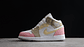 Jordan 1 mid pastel vivid grind - Miniatura 1